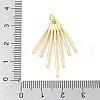 Brass Pendants KK-Z098-20G-3