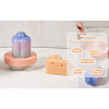 Mega Pet 4Pcs 4 Style DIY Candle Silicone Molds Making DIY-MP0001-08-13