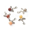 Natural Jade Pendants HJEW-JM00525-1