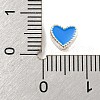 Heart Shape Silver 925 Sterling Silver Beads STER-A031-02C-3