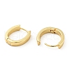 Brass Hinged Hoop Earrings for Women EJEW-G297-32G-2
