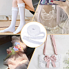 Polyester Ruffled Elastic Cord EW-WH0015-02C-5