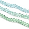 Transparent Painted Glass Beads Strands DGLA-A034-T2mm-A16-4