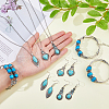 FIBLOOM Bohemian Glass & Plastic Beaded Jewelry Set SJEW-FI0001-29-10