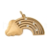 304 Stainless Steel Pendants STAS-K301-02G-1