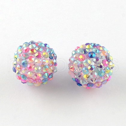 AB-Color Resin Rhinestone Beads RESI-S315-8x10-11-1