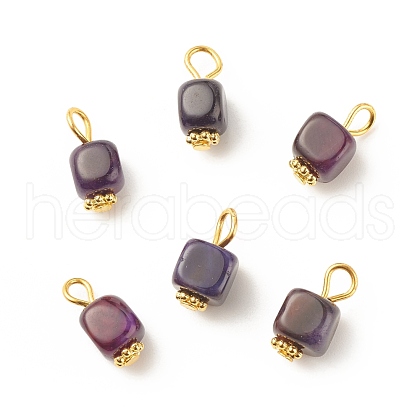 Natural Agate Pendants PALLOY-JF01586-05-1