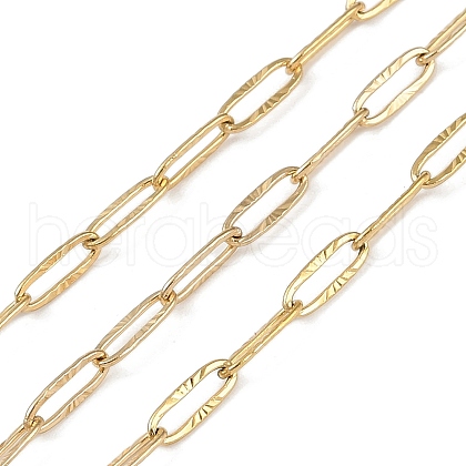 Ion Plating(IP) 304 Stainless Steel Link Chains CHS-A011-06G-1