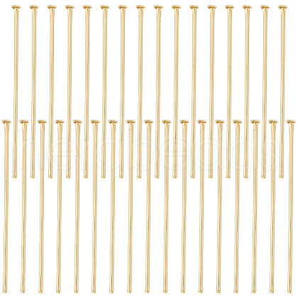 Beebeecraft 304 Stainless Steel Flat Head Pins STAS-BBC0004-37E-1