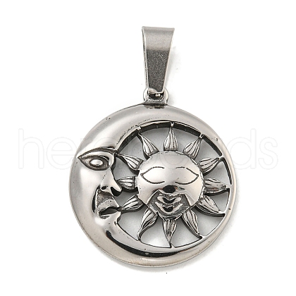 316 Surgical Stainless Steel Pendants STAS-E212-74AS-1