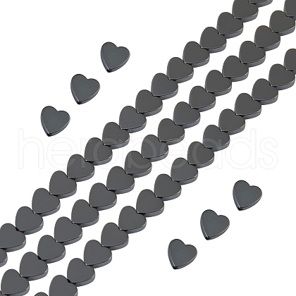 SUNNYCLUE 3Strands Non-magnetic Synthetic Hematite Beads Strands G-SC0003-11-1