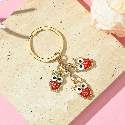 Alloy Enamel Keychain KEYC-YW00078-01-1