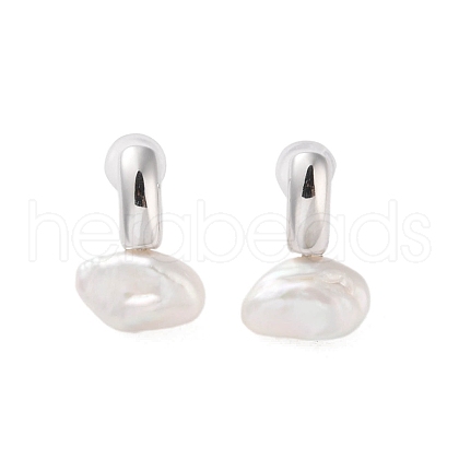 Mother's Day Jewellery 925 Sterling Silver Studs Earring EJEW-H002-05P-1