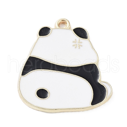 Alloy Enamel Pendants ENAM-P253-01A-G-1