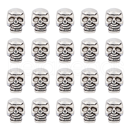DICOSMETIC 60Pcs Tibetan Style Alloy Beads FIND-DC0006-24-1
