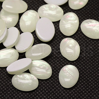 Resin Cabochons X-CRES-J038-10x14mm-01-1