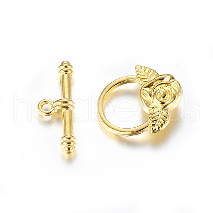 Tibetan Style Toggle Clasps X-K090B012-1