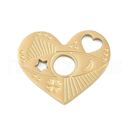 304 Stainless Steel Charms STAS-I325-136F-G-1