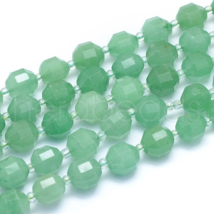 Natural Green Aventurine Beads Strands G-I279-A02-1