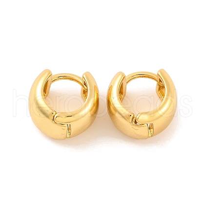 Brass Hoop Earrings for Women EJEW-U015-23G-01-1