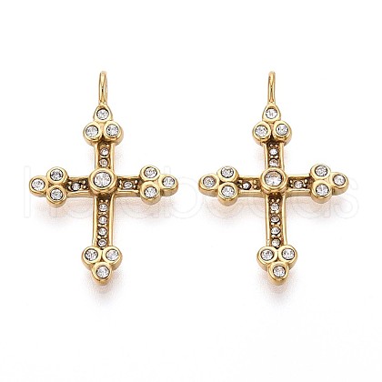304 Stainless Steel Pendants STAS-N109-169G-1