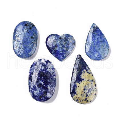 Natural Lapis Lazuli Pendant G-Q164-06-1