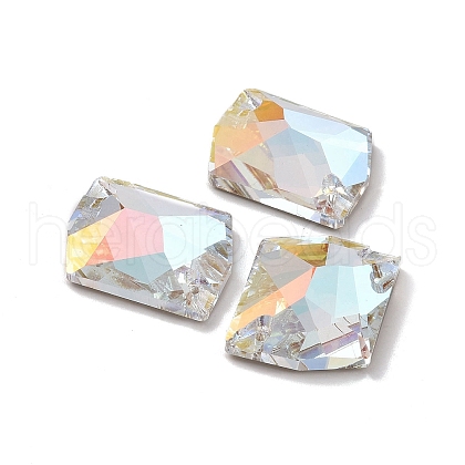 Irregular Rhombus Shape Sew on Rhinestone RGLA-C001-09B-001LA-1