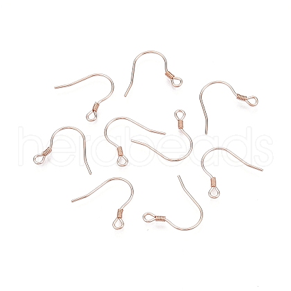 925 Sterling Silver Earring Hooks STER-N016-30RG-1