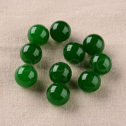 Natural Malaysia Jade Round Ball Beads G-I170-16mm-10-1