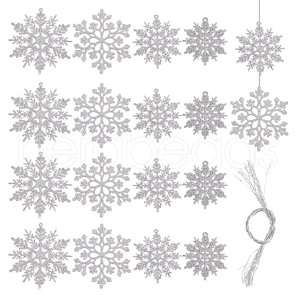 SUNNYCLUE Plastic Pendant Decorations HJEW-SC0001-73A-1