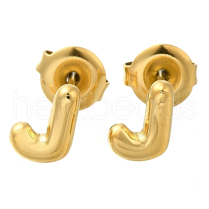 304 Stainless Steel Stud Earrings EJEW-I316-01G-J-1