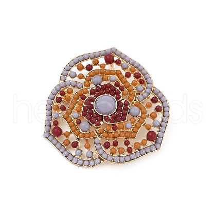 Alloy Brooch JEWB-B024-01G-02-1