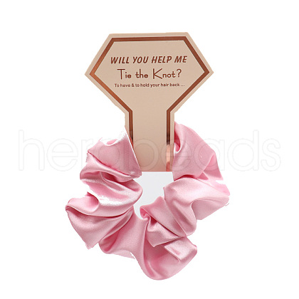 Tie Cloth Elastic Hair Accessories PW-WG42564-04-1