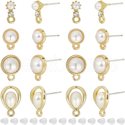 SUNNYCLUE Alloy Stud Earring Findings EJEW-SC0001-55-1