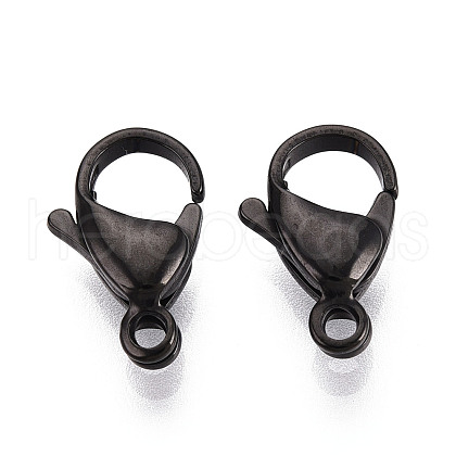 304 Stainless Steel Lobster Claw Clasps STAS-T065-15mm-34B-1
