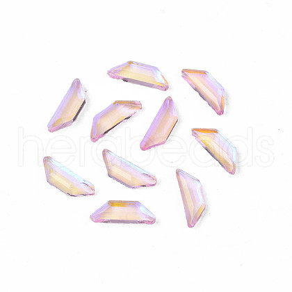 Glass Rhinestone Cabochons MRMJ-N027-038-1