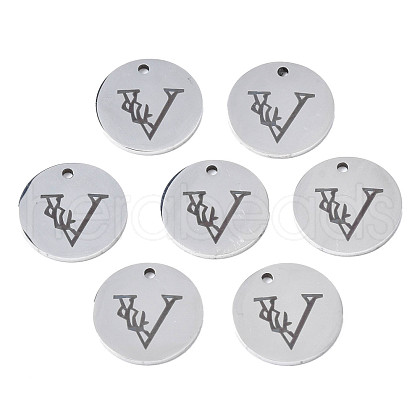 304 Stainless Steel Charms STAS-T059-26P-V-1