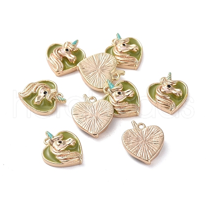 Brass Charms KK-I661-09G-B-1