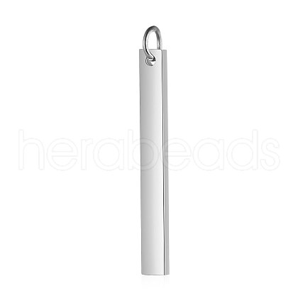 Anti-Tarnish 304 Stainless Steel Pendants STAS-I311-14E-P-1