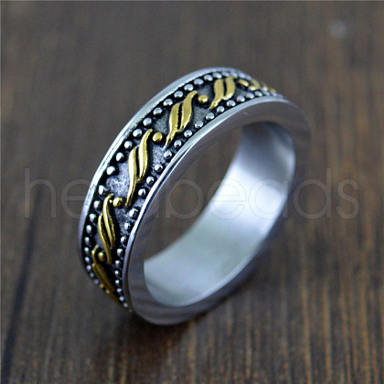 304 Stainless Steel Finger Rings FS-WGEE9BE-08-1