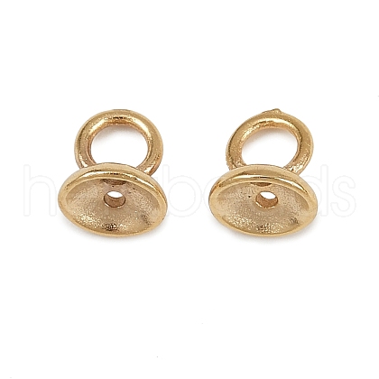 Brass Cup Peg Bails KK-P310-05G-1