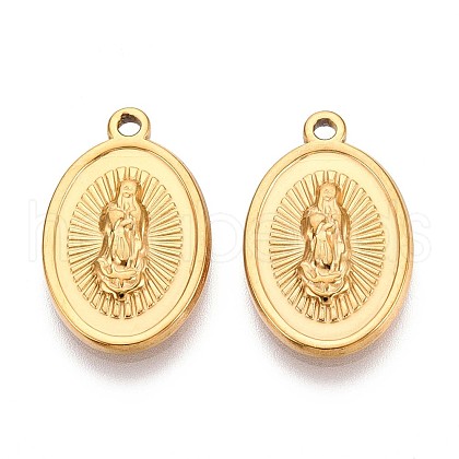 201 Stainless Steel Pendants STAS-N109-237G-1