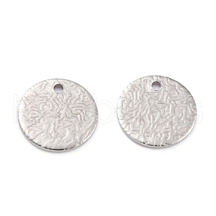 Tarnish Resistant 304 Stainless Steel Pendants STAS-P282-03P-1