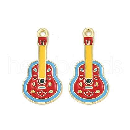 Cinco De Mayo Theme Alloy Enamel Pendants ENAM-V001-05N-G-1