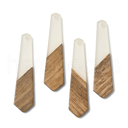 Luminous Glow in the Dark Wood & Resin Pendant WOOD-H104-01-1