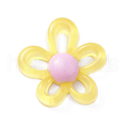 Translucent Resin Cabochons RESI-K021-01D-1