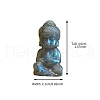 Natural Labradorite Carved Healing Buddha Figurines PW-WG70520-01-3