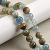 Natural Blue Calcite Beads Strands G-H312-C02-10mm-1