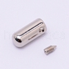 Zinc Alloy End Caps PALLOY-WH0072-45P-1