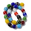 Handmade Lampwork Beads Strands LAMP-D021-01A-3